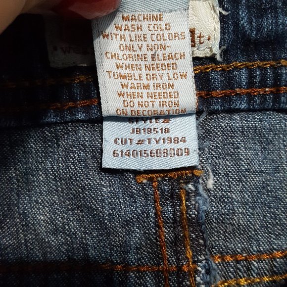 SO High Rise Jeans Size 17 (Juniors) - Picture 7 of 7